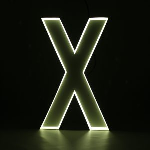 Quizzy Neon Style letter X