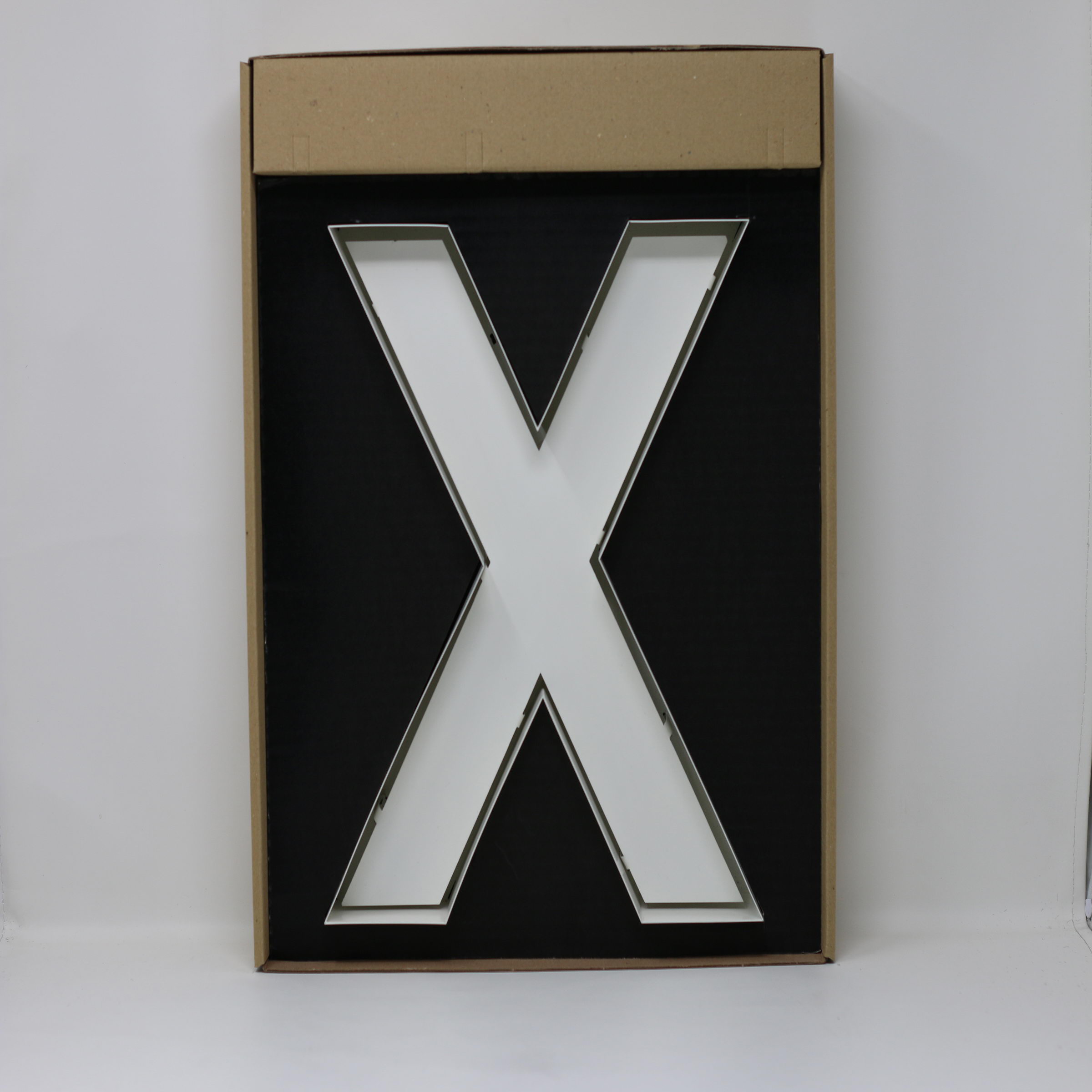 Quizzy Neon Style letter X Quizzy Neon Style letter X