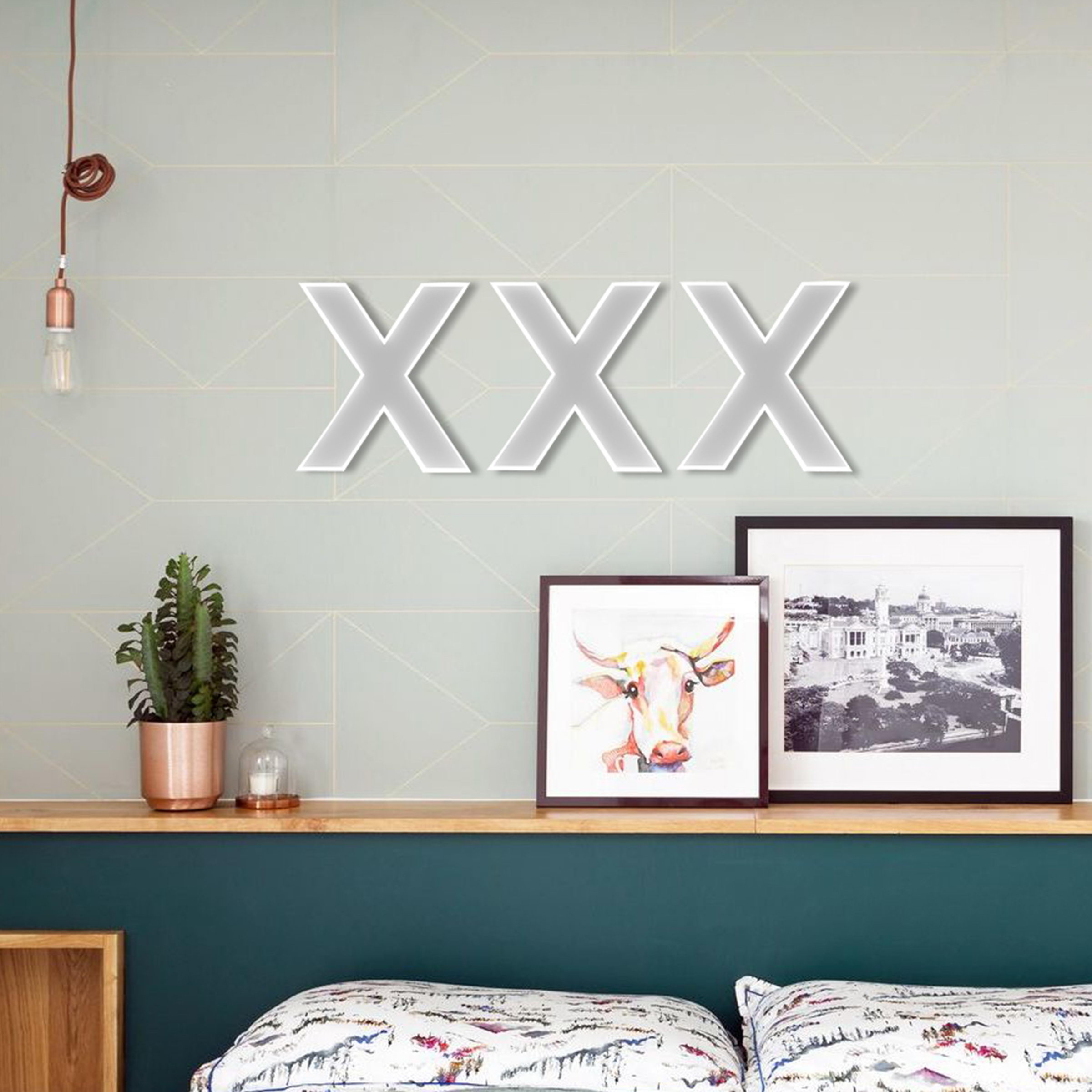 Quizzy Neon Style letter X Quizzy Neon Style letter X