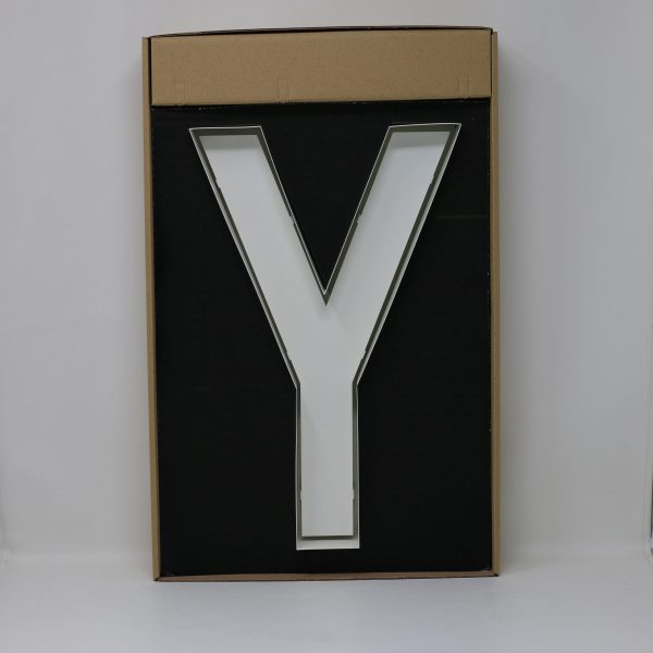 Quizzy Neon Style letter Y