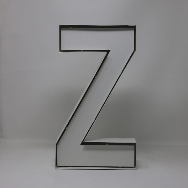 Quizzy Neon Style letter Z