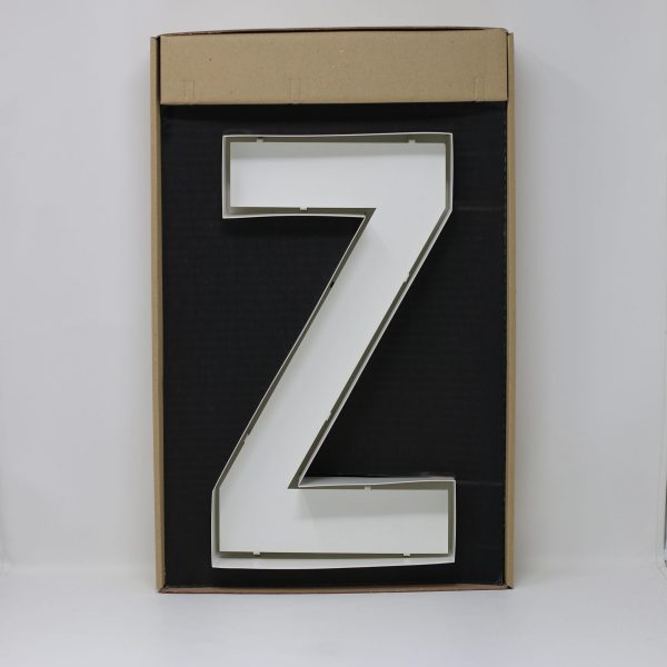 Quizzy Neon Style letter Z