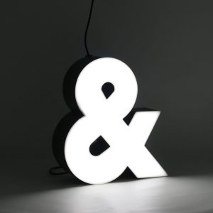 Led lighting symbol Ampersand