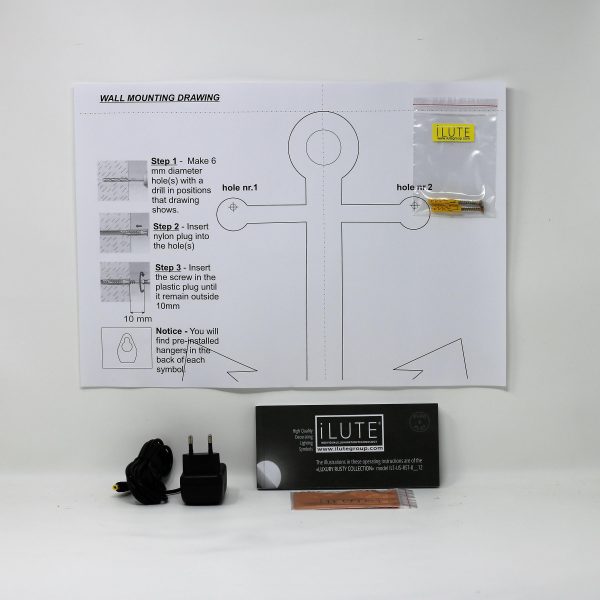 Led lighting symbol Anchor