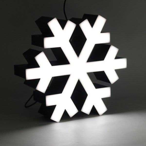 Led lighting symbol Snowflake