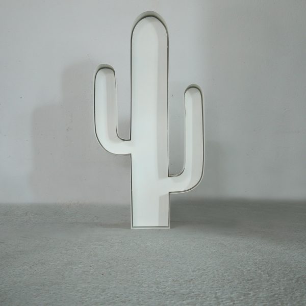 Neon Style symbol Cactus