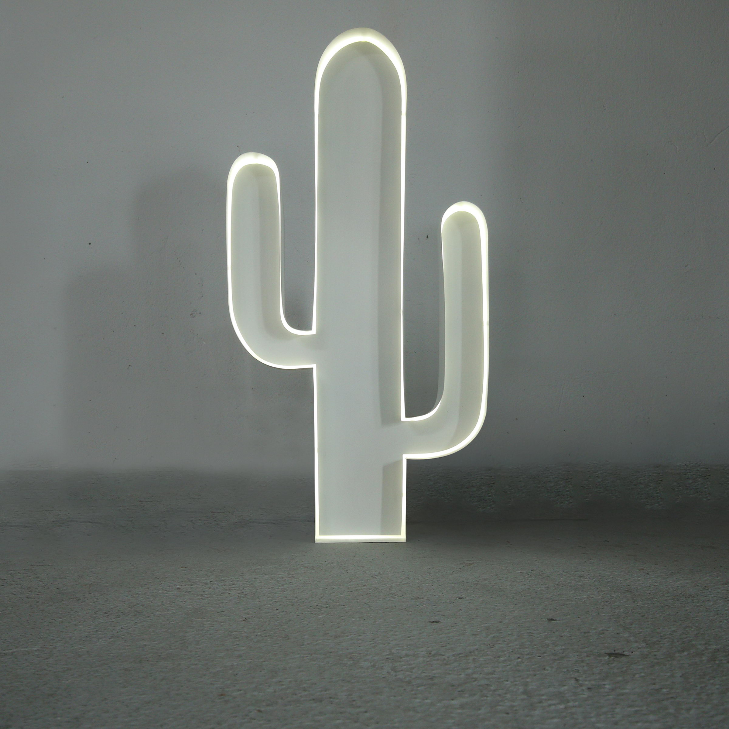 Neon Style symbol Cactus Neon Style symbol Cactus