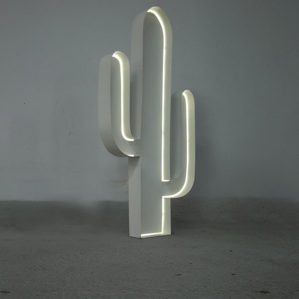 Neon Style symbol Cactus