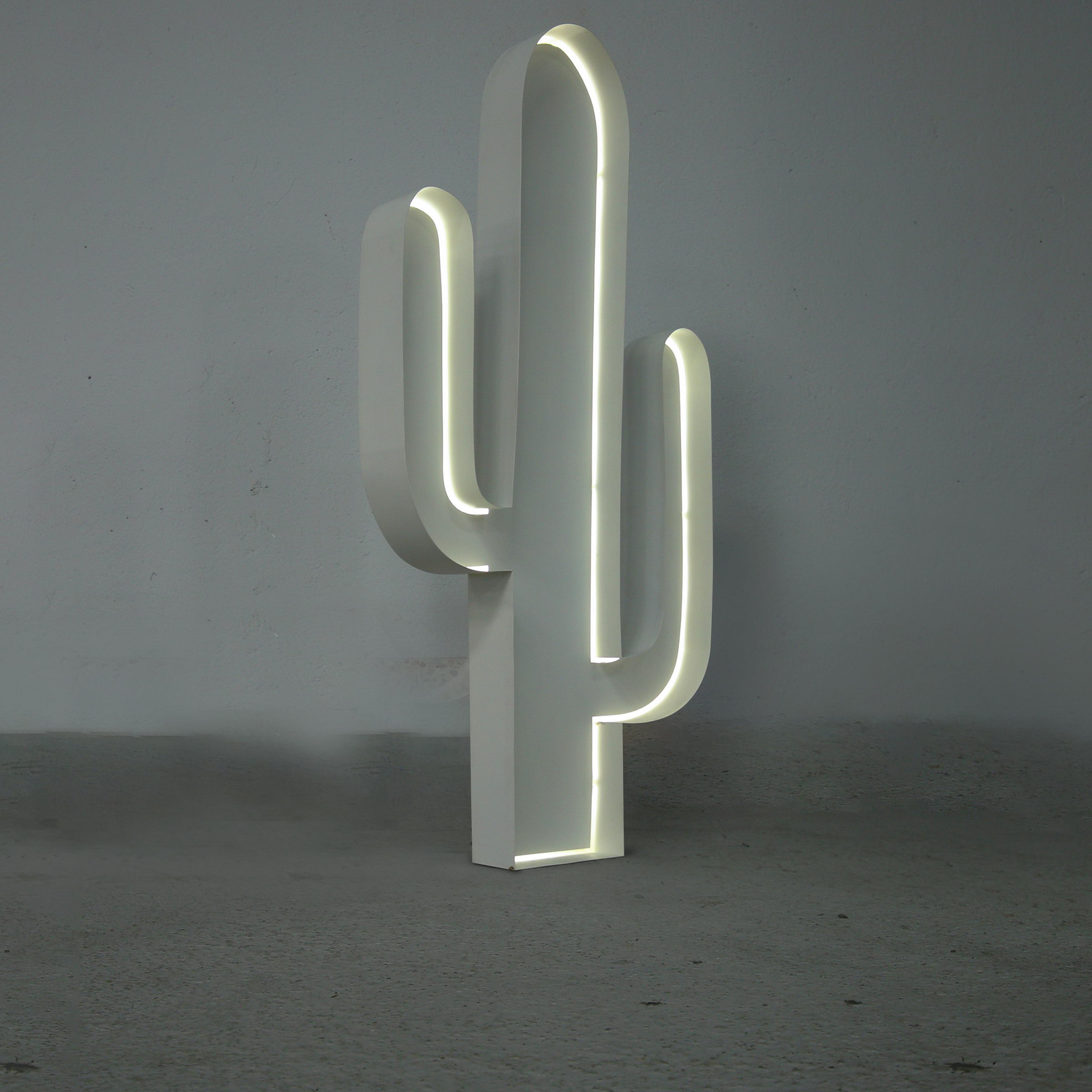 Neon Style symbol Cactus Neon Style symbol Cactus