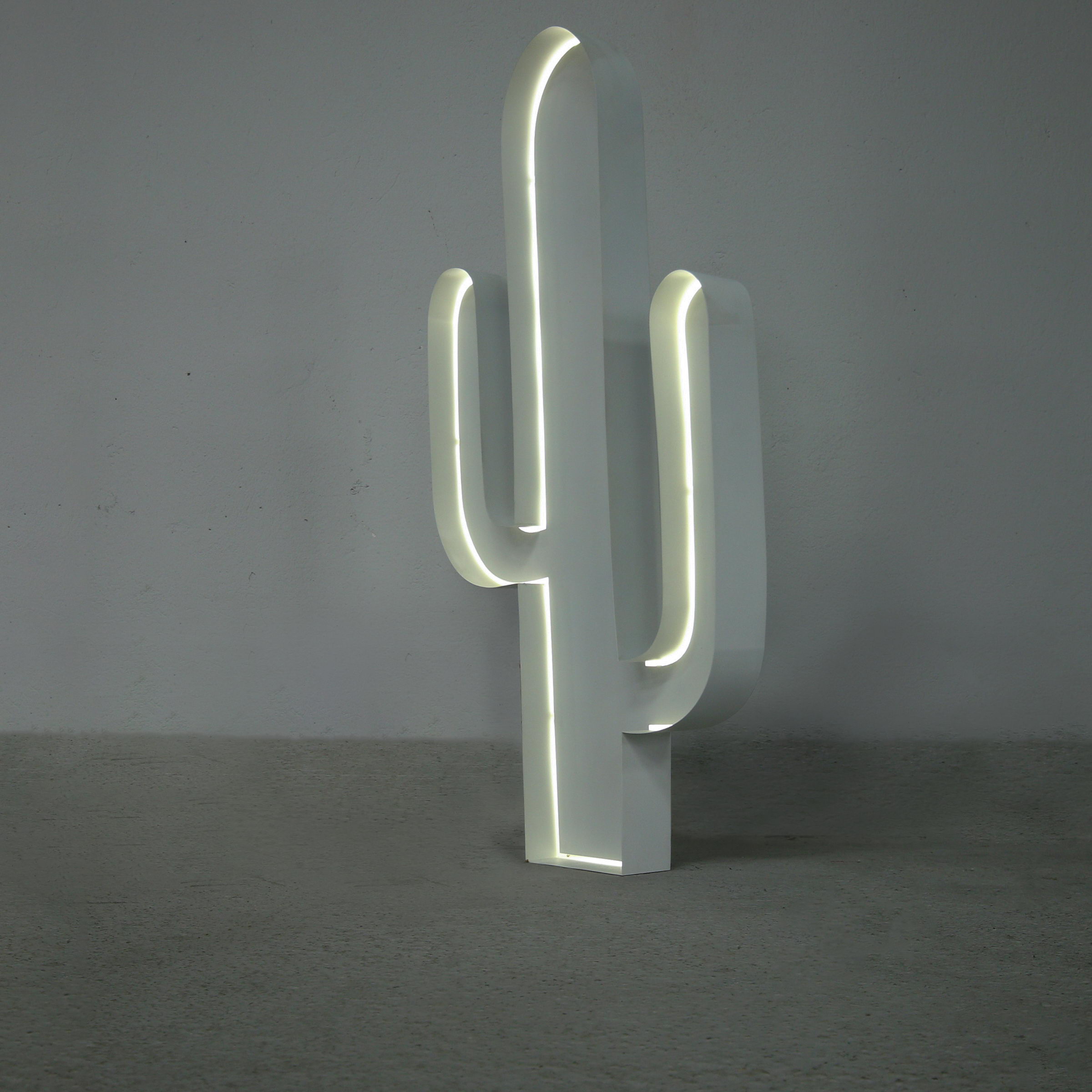 Neon Style symbol Cactus Neon Style symbol Cactus